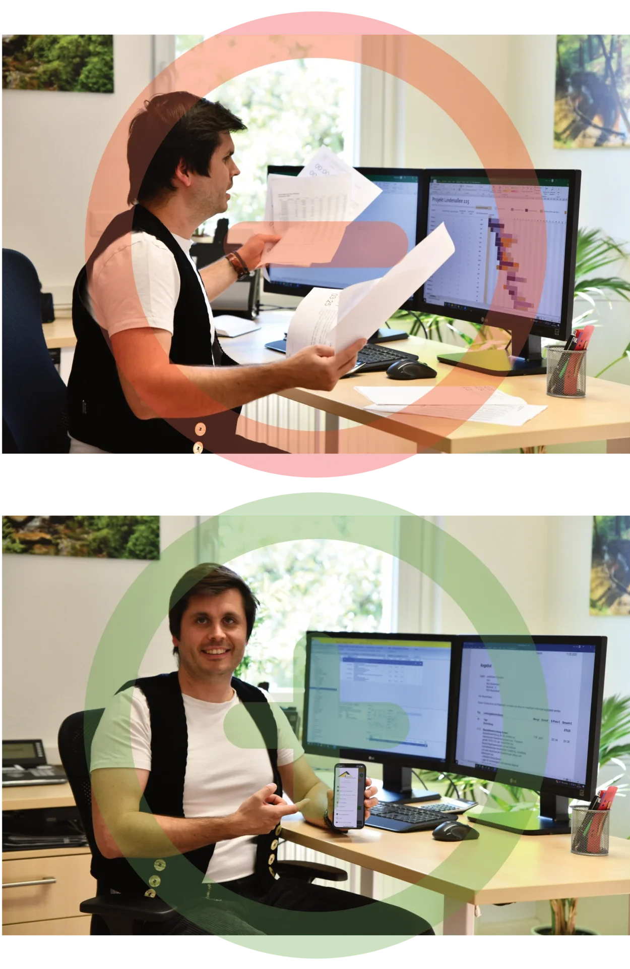 Digital arbeiten mit der Handwerker-App Handwerker-App statt Zettelwirtschaft im Betrieb